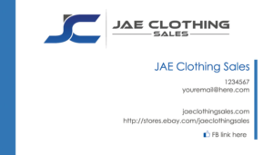 Business Card Design by erikabea for JAE Sales LLC | Design: #7036144