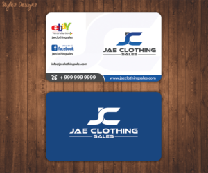 Business Card Design by Stylez Designz for JAE Sales LLC | Design: #7083056