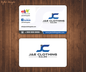 Business Card Design by Stylez Designz for JAE Sales LLC | Design: #7083057