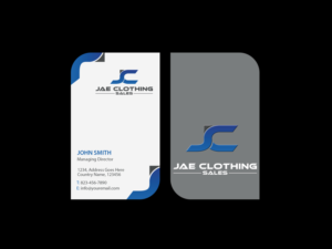 Business Card Design by Creations Box 2015 for JAE Sales LLC | Design: #7064184