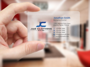 Business Card Design by Creations Box 2015 for JAE Sales LLC | Design: #7064224