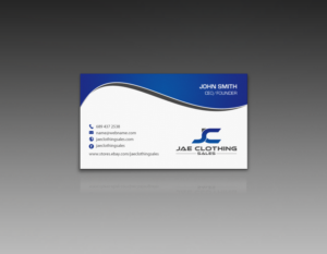 Business Card Design by chandrayaan.creative for JAE Sales LLC | Design: #7041424