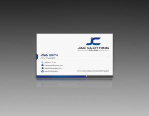 Business Card Design by chandrayaan.creative for JAE Sales LLC | Design: #7041425