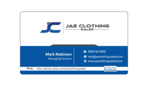 Business Card Design by dbb201 for JAE Sales LLC | Design: #7042762