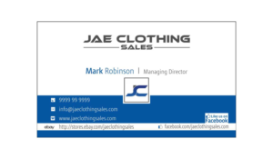 Business Card Design by dbb201 for JAE Sales LLC | Design: #7068175