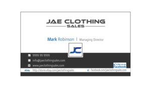 Business Card Design by dbb201 for JAE Sales LLC | Design: #7068177