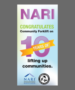 Signage Design by joliau for Community Forklift Reuse Warehouse | Design: #7075916