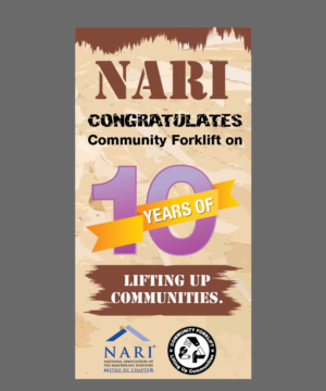 Signage Design by joliau for Community Forklift Reuse Warehouse | Design: #7105200
