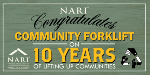 Signage Design by stevenphillips89 for Community Forklift Reuse Warehouse | Design: #7168079
