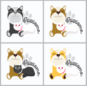 Pawesome | Diseño de Logo por aniep
