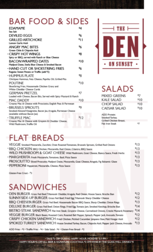 Menu Design by Ellen Exposurepdp
