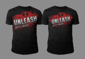 unleash logo on new shirt | Diseño de Camiseta por steve13