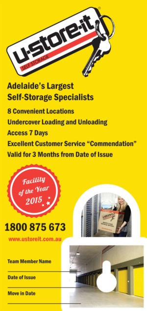 Flyer Design by natalie1 for U Store It Pty Ltd | Design: #7095591