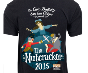 Design de T-shirt par MissJo Designs pour Civic Ballet of San Luis Obispo | Design : #7287035
