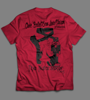 T-Shirt-Design von debraannainsworth für Civic Ballet of San Luis Obispo | Design #7252296