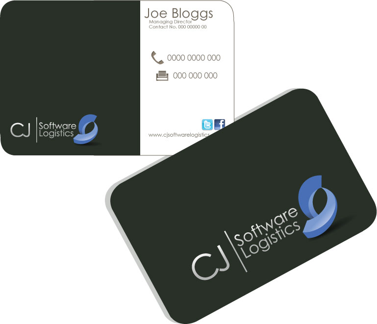 Visitenkarten-Design von EELINGDESIGN für CJ Software Logistics | Design #1811070