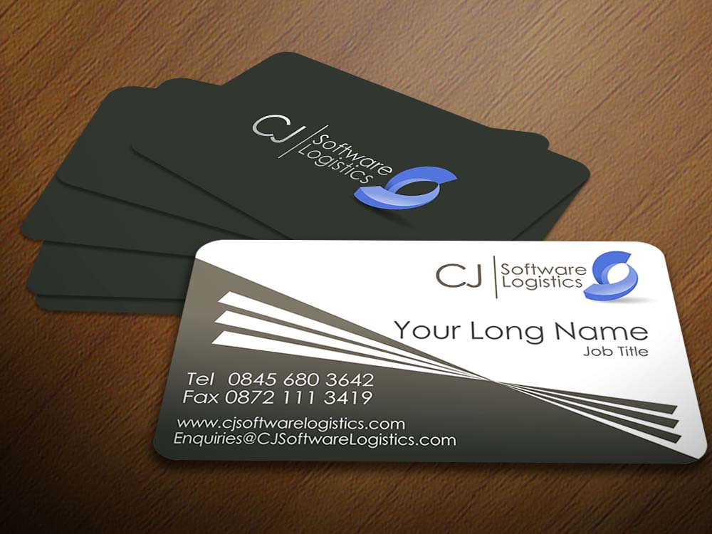 Business Card Design by Giovanni for CJ Software Logistics | Design #1806022