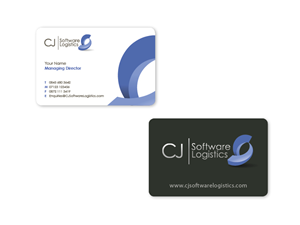 Visitenkarten-Design von Nic für CJ Software Logistics | Design: #1809851
