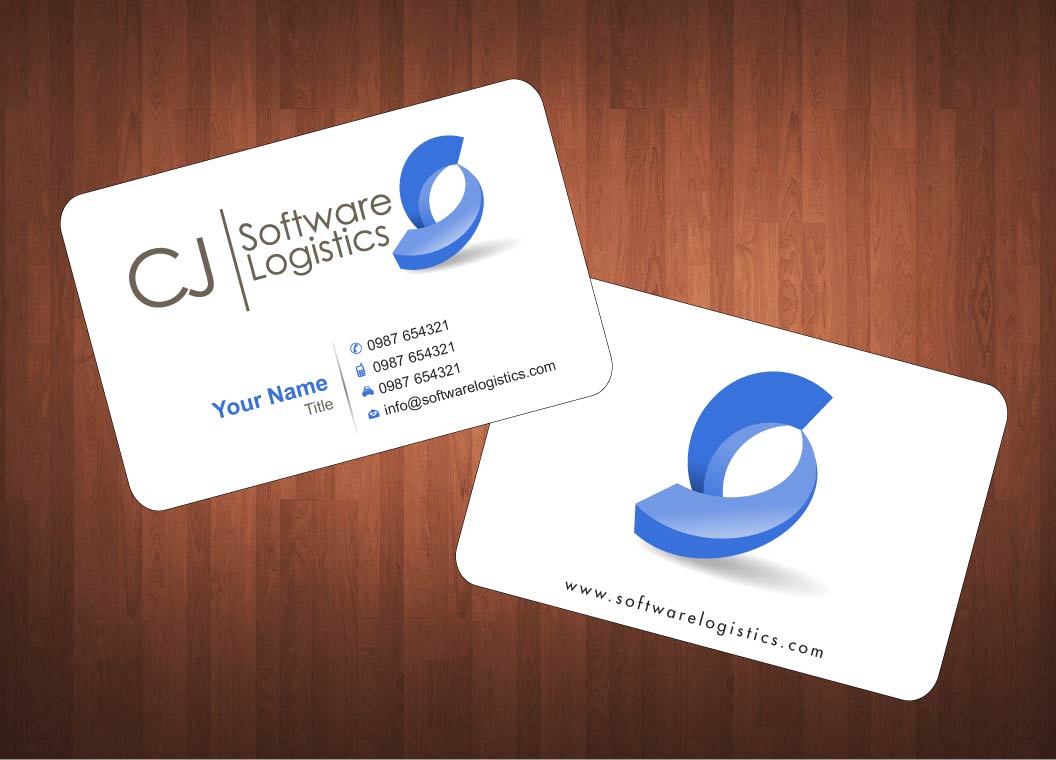 Visitenkarten-Design von Sbss für CJ Software Logistics | Design #1808902