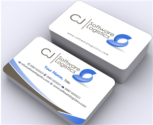 Visitenkarten-Design von Sbss für CJ Software Logistics | Design: #1809255