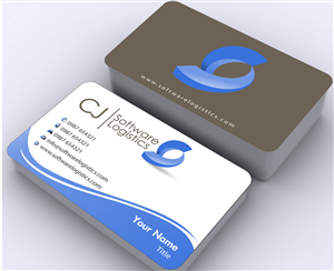 Visitenkarten-Design von Sbss für CJ Software Logistics | Design: #1809309