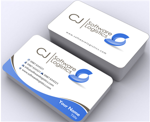 Visitenkarten-Design von Sbss für CJ Software Logistics | Design: #1809350