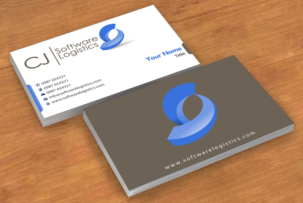 Visitenkarten-Design von Sbss für CJ Software Logistics | Design #1811575