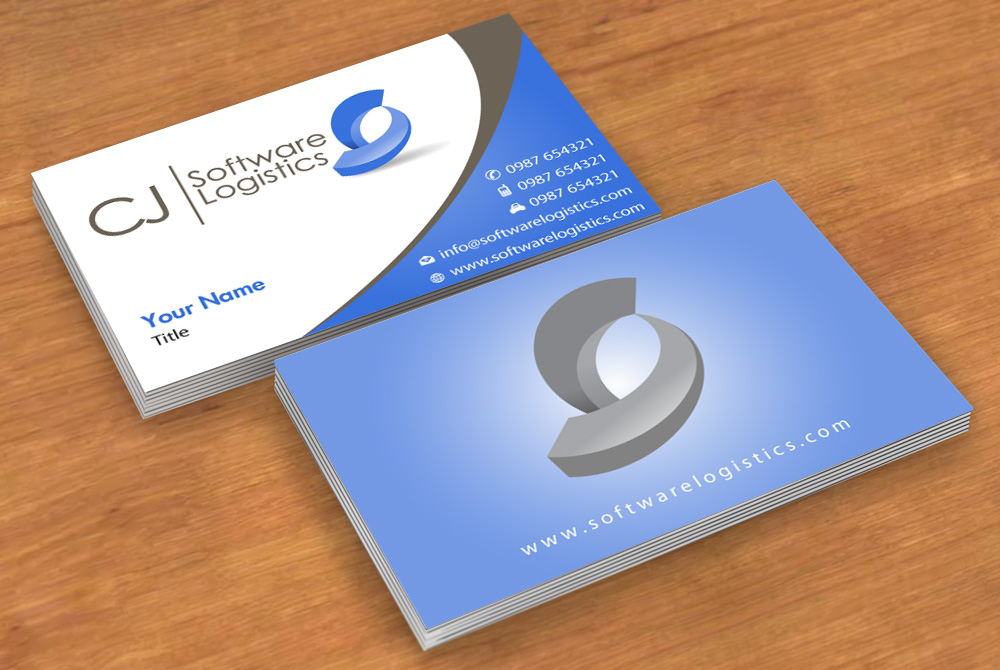 Visitenkarten-Design von Sbss für CJ Software Logistics | Design #1811583