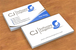 Visitenkarten-Design von Sbss für CJ Software Logistics | Design: #1811586