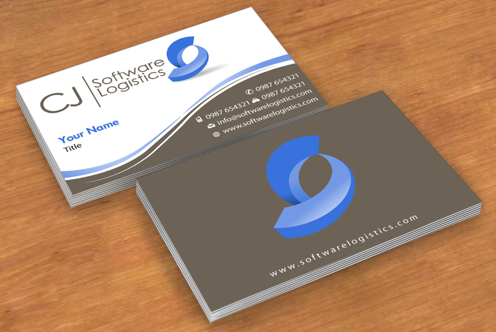 Business Card Design by Sbss for CJ Software Logistics | Design #1811593