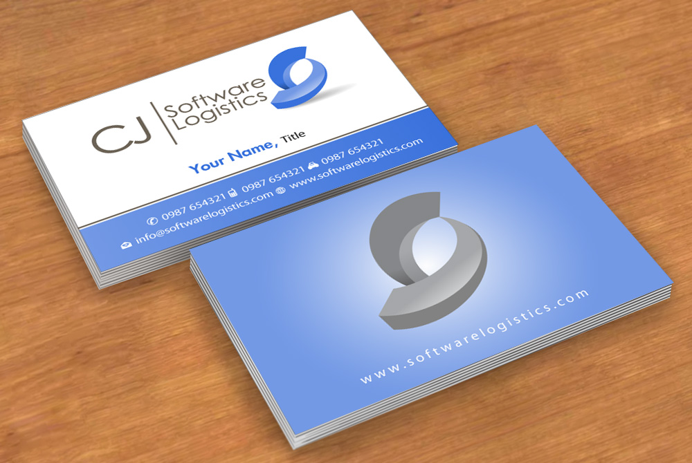 Business Card Design by Sbss for CJ Software Logistics | Design #1811598