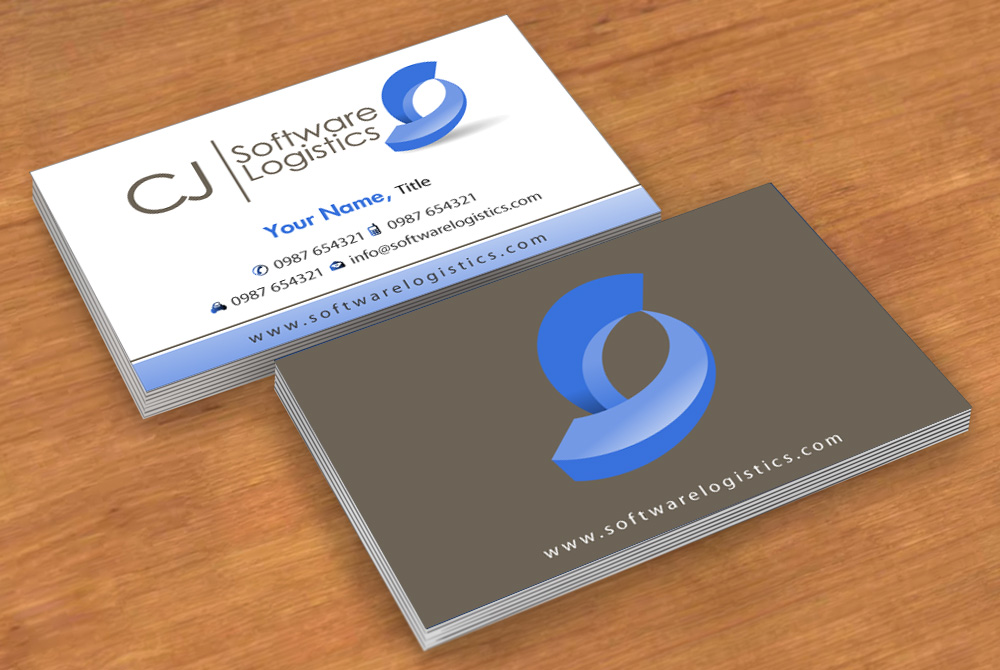 Visitenkarten-Design von Sbss für CJ Software Logistics | Design #1811603