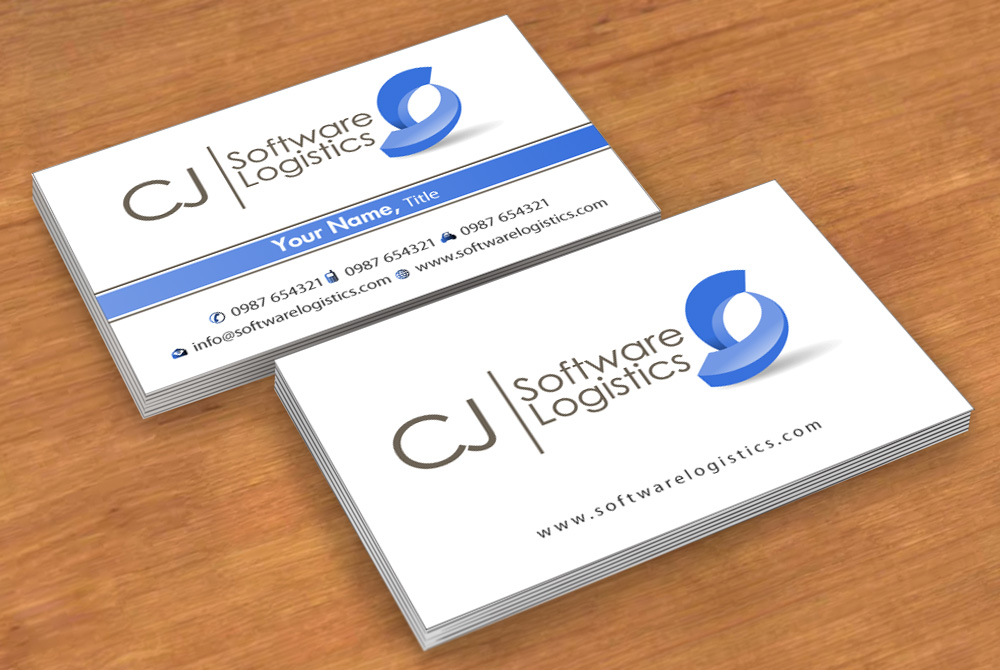Visitenkarten-Design von Sbss für CJ Software Logistics | Design #1811605