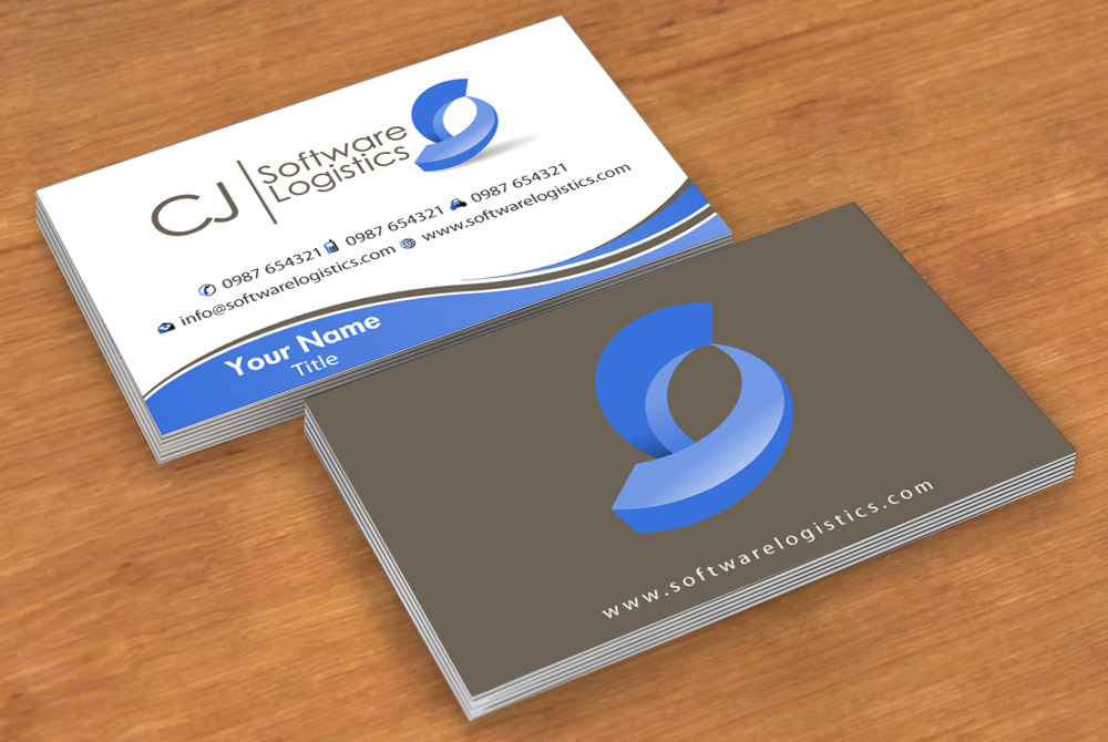 Business Card Design by Sbss for CJ Software Logistics | Design #1811607