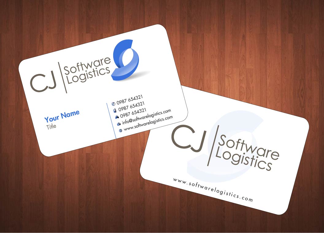 Business Card Design by Sbss for CJ Software Logistics | Design #1811856