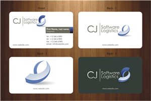 Visitenkarten-Design von Sbss für CJ Software Logistics | Design: #1812030