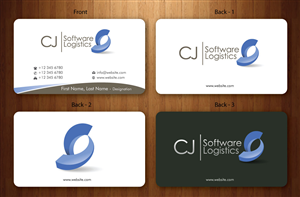 Visitenkarten-Design von Sbss für CJ Software Logistics | Design: #1812060