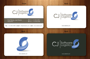 Visitenkarten-Design von Sbss für CJ Software Logistics | Design: #1812063