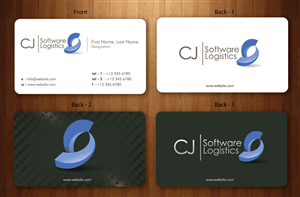 Visitenkarten-Design von Sbss für CJ Software Logistics | Design: #1812088