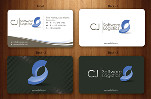 Visitenkarten-Design von Sbss für CJ Software Logistics | Design: #1815950
