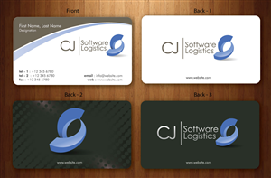 Visitenkarten-Design von Sbss für CJ Software Logistics | Design: #1816024