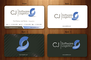 Visitenkarten-Design von Sbss für CJ Software Logistics | Design: #1816034