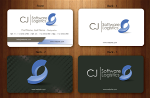 Visitenkarten-Design von Sbss für CJ Software Logistics | Design: #1816039