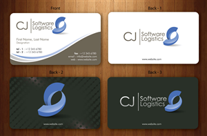Visitenkarten-Design von Sbss für CJ Software Logistics | Design: #1816056