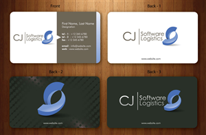 Business Card Design by Sbss for CJ Software Logistics | Design: #1816070