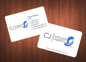 Business Card Design by Sbss for CJ Software Logistics | Design: #1816127