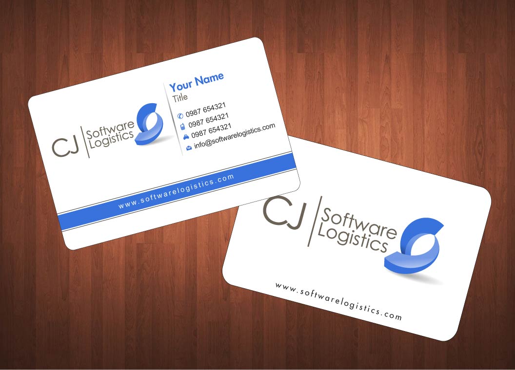 Business Card Design by Sbss for CJ Software Logistics | Design #1816129