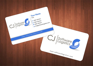 Business Card Design by Sbss for CJ Software Logistics | Design: #1816129