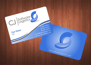 Visitenkarten-Design von Sbss für CJ Software Logistics | Design: #1816133