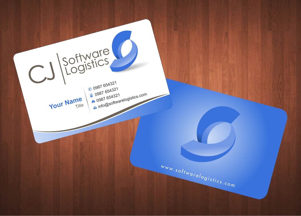 Visitenkarten-Design von Sbss für CJ Software Logistics | Design #1816145